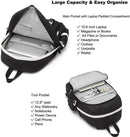 Backpack - School Bag - Backpack - Girl Backpack - School Backpack - School Bag - Laptop Backpack - 30 Liters - BlackA