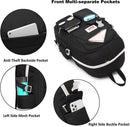 Backpack - School Bag - Backpack - Girl Backpack - School Backpack - School Bag - Laptop Backpack - 30 Liters - BlackA
