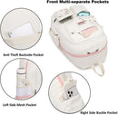 Backpack - School Bag - Backpack - Girl Backpack - School Backpack - School Bag - Laptop Backpack - 30 Liters - WhiteB