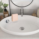 6 pieces magnetic soap holder - Magnetic soap holders with suction cup - Magnetic shower soap holder - Stainless steel wall bracket - No drilling required - Bathroom kitchen toilet - 40X26MM
