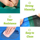 Repair tape - 8cm x 2M - Transparent - Repair cloth - Self-adhesive - for awnings, sails, boat covers and tents - Waterproof - TPU