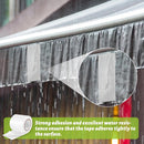 Repair tape - 8cm x 2M - Transparent - Repair cloth - Self-adhesive - for awnings, sails, boat covers and tents - Waterproof - TPU