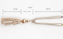2 Pieces - Curtain Tassels - Curtain Ties - Curtain Tassel - Curtain Accessories - Curtain Holder - Curtain Tie Rope - Window Decoration Accessories - Curtain Tassel - Beige - 75cm