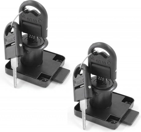 pieces - Cam Lock - furniture lock - Furniture locks - letterbox lock - security cabinet lock - drawer lock - lock with key - black - cold-rolled steel - for furniture cabinet letterbox drawer