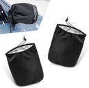 Pieces - Side Mirror Cover - Car Side Mirror Protective Cover - Anti-Frost Cover - Rearview Mirror Protective Cover - 420D Oxford Cloth - Universal - Waterproof - Protection - Black - 33*27cm