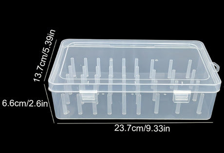 Sewing Thread Storage Box - Organizer for sewing supplies and sewing accessories - 42 spools