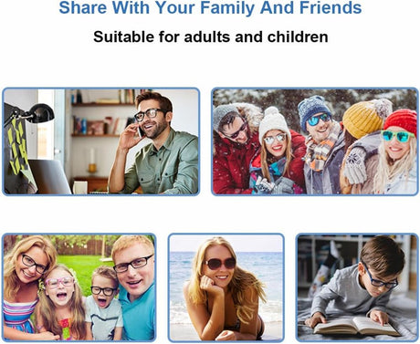 Nose Pads for Glasses - 20 Pairs - Nose Pads for Glasses with Air Chamber - Glasses Cushions - Silicone - Transparent - Anti-slip - Self-adhesive - Suitable for sunglasses, reading glasses, sports glasses