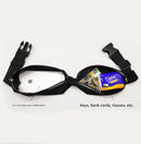 Running Belt - Phone - Running Belt - Men and Women - Running Phone Holder for Race, Jogging, Marathon - For 6.5” Mobiles - Black - One Size