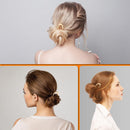 U-Shaped Hairpin - 3 Pieces - Hair Pin - Metal - U-Shaped Large Hairpins - Hair Jewelry - Elegant Updo Chignon Pins - Updo Hair Sticks - For Women - 14cm - Gold/Silver/Black