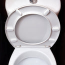 Toilet Seat Buffers - 8 Pieces - Toilet Seat Buffers - Extend Bidet Life - Toilet Seat Buffers - Silent and Soft Closing - Protect Toilet Seat - White - Self-adhesive - TPE, ABS and Plastic