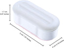 Toilet Seat Buffers - 8 Pieces - Toilet Seat Buffers - Extend Bidet Life - Toilet Seat Buffers - Silent and Soft Closing - Protect Toilet Seat - White - Self-adhesive - TPE, ABS and Plastic
