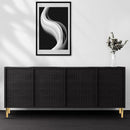 Furniture legs - 4 pieces - 15 cm - Table legs - Furniture leg - Sofa leg - Furniture legs - Cabinet legs - Furniture leg fittings - Gold - Metal - For cabinet, sofa and table