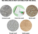 Toilet roll holder - WC roll holder - space aluminum - gold - Self-adhesive / Drilling - double layer - With shelf - 16.7 * 9.5 * 6.2 cm
