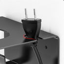 Hairdryer holder - Hairdryer holder - Hairdryer holder - Hairdryer wall bracket - Universal - wall bracket - black - 11.5*9.5*5.5cm - metal - wall bracket - Bathroom accessories