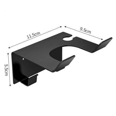 Hairdryer holder - Hairdryer holder - Hairdryer holder - Hairdryer wall bracket - Universal - wall bracket - 11.5*9.5*5.5cm - metal - wall bracket - Bathroom accessories - White