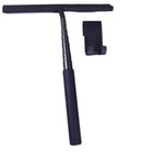 Extendable Shower Squeegee - Shower Squeegee with Holder - Squeegee Shower with 97 cm Telescopic Rod - Aluminum + Silicone - Squeegee - Window Squeegee Shower Squeegee - Squeegee Shower for Shower Doors, Mirrors, Windows, Tiles, Car Windows, Glass Cleanin