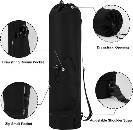 Yoga Mat Bag - Large Yoga Bag - Waterproof Yoga Mat Bag