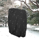 20/34*71*110cm - Garden chair covers - Foldable lounge chair cover - 210D Oxford fabric garden chair covers - Dust cover for chair - Dust cover - Garden accessories - Foldable lounger cover - with storage bag - black