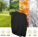 20/34*71*110cm - Garden chair covers - Foldable lounge chair cover - 210D Oxford fabric garden chair covers - Dust cover for chair - Dust cover - Garden accessories - Foldable lounger cover - with storage bag - black