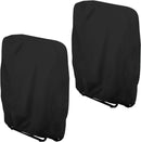 Waterproof Chair Cover - Set of 2 - Garden Chair Cover - Protective Cover for Garden Furniture - Waterproof Chair Cover - Cover for Folding Chairs - Garden Furniture Cover - Garden Chair Cover - 71x20/34x110cm - For Outdoor Use in the Garden, Balcony or T