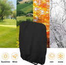 Waterproof Chair Cover - Set of 2 - Garden Chair Cover - Protective Cover for Garden Furniture - Waterproof Chair Cover - Cover for Folding Chairs - Garden Furniture Cover - Garden Chair Cover - 71x20/34x110cm - For Outdoor Use in the Garden, Balcony or T