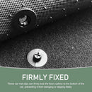 Car Floor Mat Fastening Clips - Pack of 10 - For Attaching Car Anti-Slip Mats - Car Mat Fastening Buckles - Black - Plastic - Universal - 3.55*2 cm - Suitable for Most Car Floor Mats