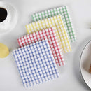 Dishcloth Set 8 Pieces - Dishcloth - Dishcloths - Cleaning Cloths - Microfiber Cleaning Cloths - 30x30cm - Cotton - Red*2+Yellow*2+Blue*2+Green*2