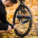 96 pieces - Tire patches - Outdoor bicycle tire tool - Round, rectangular - Ø 28.8 mm, 34 * 24.5 mm - Black - non-adhesive - rubber