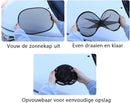 Car Side Window Sunshade - 2 Pieces - UV Protection - Car Sunshade for Baby & Child - Car Window Sun Protection - Car Sunshade - Car Accessories - Universal - 44 cm x 36 cm - Black - Polyester