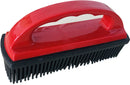 Pet Hair Remover for Fabric - Remove Dog and Cat Hair from Clothing, Furniture, Cushions and Car Interiors - Rubber Hair Remover - Soft Deshedding Brush - Red - For Pets and Furniture