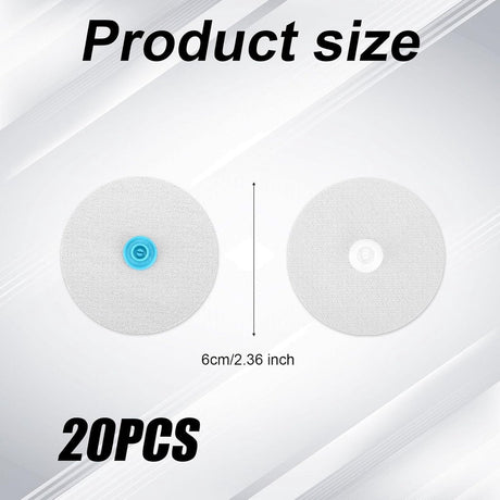 Bedding Snaps - 10 Pairs - Duvet Cover Snaps - Polyester - Plastic - Duvet Clips - Iron-On Duvet Fasteners to Hold Duvet - Duvet Clamps - Bed Sheet Tensioners - 60mm - White