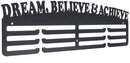 Medal hanger - Medal holder - Medal hanging - Medal holder - Hanging hooks - Medal rack - black - 36*11.5cm - metal - wall decoration