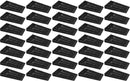 Furniture wedges - 35 pieces - Leveling wedges - Leveling pad Base leg - Furniture coaster - Furniture feet - Wedge set - Leveling wedge - Black - 5*3*0.5 cm - Plastic