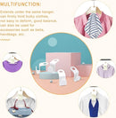 50 Pieces - Coat Hook - Hanger Connector Hooks - Coat Hook - Hanging Hooks - White - Hanger Extension Clips - Plastic - for Outfit Cascading Hanger Hooks - Space-Saving Organizer