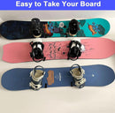 2 pieces - snowboard wall mount - skateboard wall mount - with screws - skateboard, wall mounting, display rack for skateboards, surfboards or longboards - storage hooks - black - stainless steel - hanging - 10*2*3.3cm
