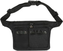 Hairdresser's Bag - Hairdresser's Belt Bag - Hairdresser's Scissor Bag - Canvas - 34*18 cm - For combs, clips - Black