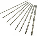 8 pieces twist drills HSS long wood twist drill set - diameters 4 mm 42 mm 45 mm 5 mm 52 mm 6 mm 8 mm 10 mm