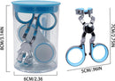 Contact Lens Wearing Aids - Eyelid Wear Aid - Lens Suction Cup - Contact Lens Holder - Contact Lens Eyelid Tensioner - Lens Suction Cup - Contact Lens Holder - Silicone Soft - Blue