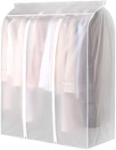 Garment Cover - Clothes Hanging Protector - Clothes Storage Bag - Garment Bag - Hanging Storage Bag - Transparent - Waterproof - For Wardrobe and Clothes Rack - With Zipper - 50*100*120cm - PEVA