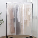 Garment Cover - Clothes Hanging Protector - Clothes Storage Bag - Garment Bag - Hanging Storage Bag - Transparent - Waterproof - For Wardrobe and Clothes Rack - With Zipper - 50*100*120cm - PEVA