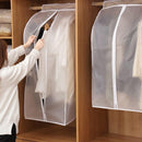 Garment Cover - Clothes Hanging Protector - Clothes Storage Bag - Garment Bag - Hanging Storage Bag - Transparent - Waterproof - For Wardrobe and Clothes Rack - With Zipper - 50*100*120cm - PEVA