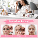 Contact Lens Wearing Aids - Eyelid Wear Aid - Contact Lens Inserter Remover - Contact Lens Eyelid Stretcher - Contact Lens Lens Aid - Lens Suction Cup - Contact Lens Holder - Silicone Soft - Pink