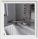 Door stopper - Door retainer - Wind hook - Door hold open - Adjustable - zinc alloy & steel - cabinet door - Tilt position reducer - Door retainer - Door hold open - Maximum angle 135° - screw fixed