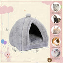 Rabbit hutch - Gray - 1 piece - 34*34*36cm - For rabbit guinea pig ferret - Rabbit hutches - For indoor use - Rodent cage - Rodent house