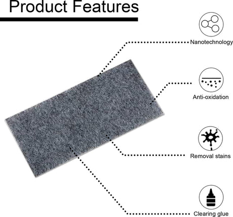 6 Pieces - Car Paint Scratch Remover Scratch Repair Cloth - Nano Scratch Cloth Clean Tool Repair Polishing Cloth - For Cars