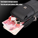 Belt Bag - with Shoulder Strap - Standing Belt Bag - Leather - Men - Belt Bag - Neck Bag - Belt Pouch - Men's Phone Bag - Men's Shoulder Bag - Gift - 19*10*4cm - Shoulder Bag - Wallet - Cell Phone Pouch - Bag