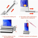 Stainless steel tube squeezer - Tube squeezer for toothpaste and cosmetics - 2 pieces