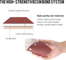 80 pieces - Sanding sheets - Sandpaper set - 40/60/80/120/180/240/320/400 grit - rectangular flocked sandpaper - 8 holes - red - 185*93mm