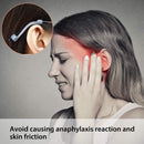 12 Pairs of Anti-Slip Ear Hooks - Glasses Temples - Anti-Slip Glasses Temples - Glasses Temples - Ear Covers - Glasses Cushions - Temple Protectors - Black and Transparent - Silicone - Anti-Slip - Glasses Accessories - 24 Pieces