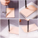 4 Pieces - Leather Punch - 4mm - 1/2/4/6 Claw - Black - Steel - Length 10cm - Hole Punch - Hole Punch - Leather Needles - Leather Punching Tool - Non-Slip Handle - For Belt and DIY Crafts